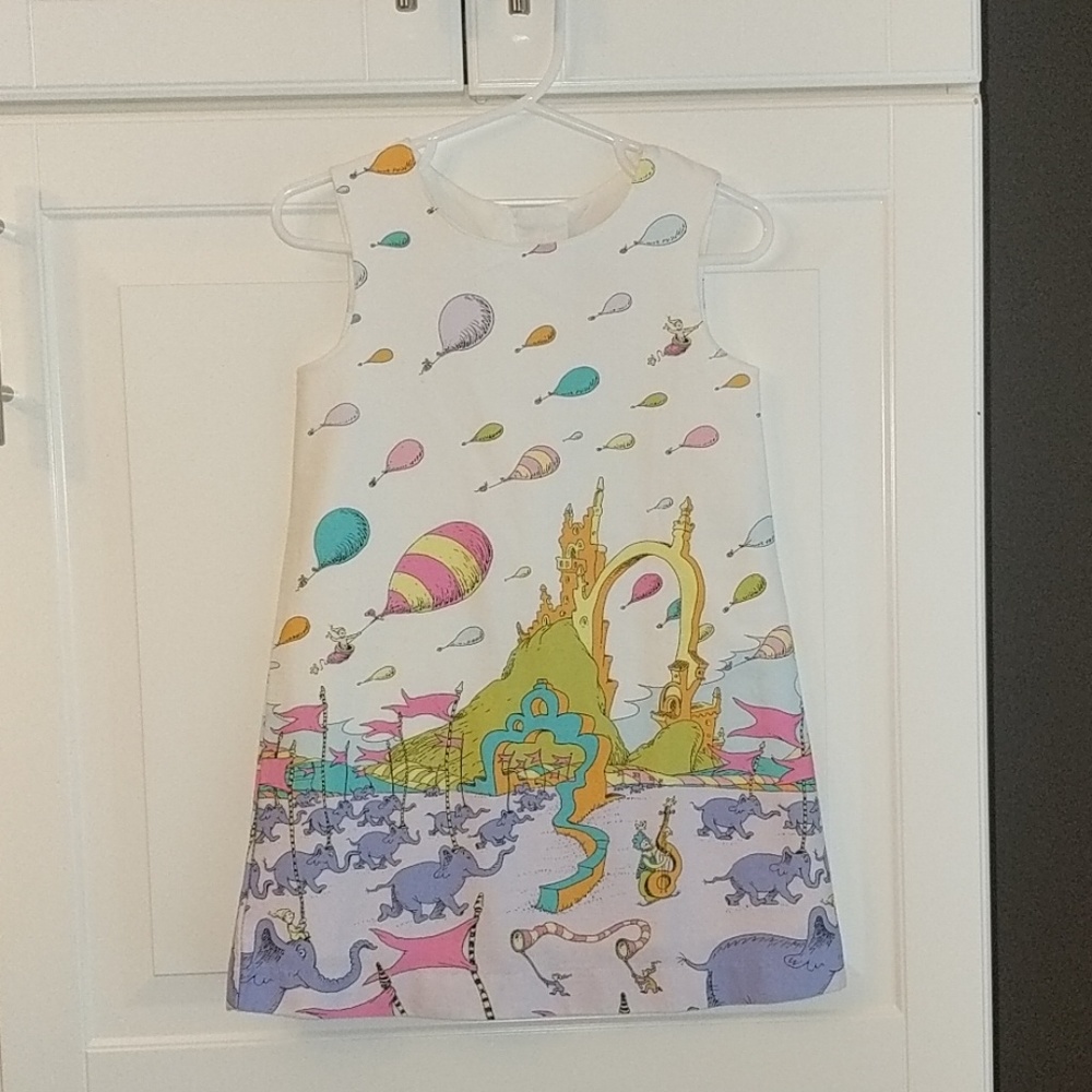 Dr. Seuss dress 2t